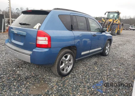 2007 Jeep Compass Limited from USA, damaged, VIN 1J8FT57W87D117006